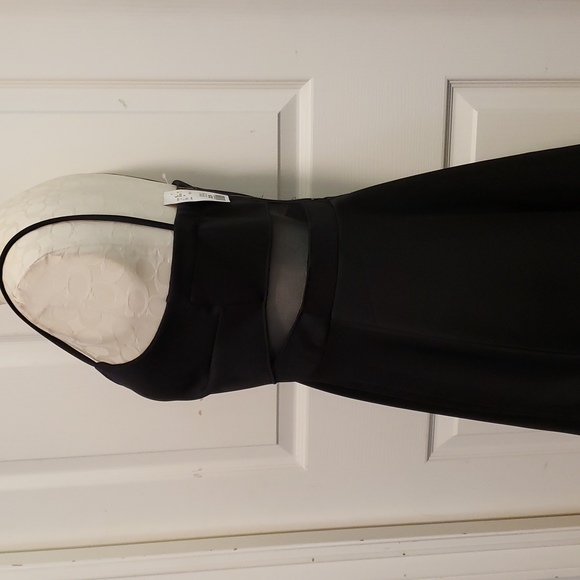 MYSTIC Black Mesh Panel Dress - Picture 3 of 7